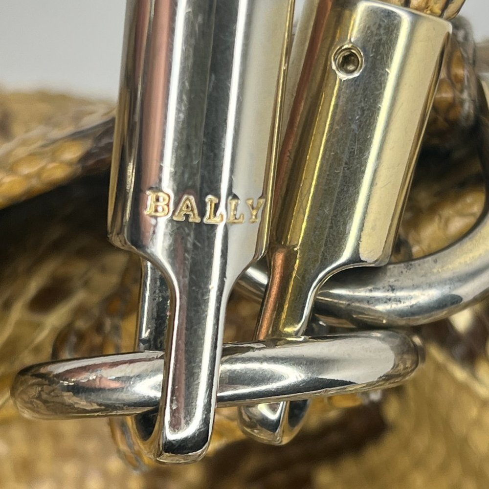 Python Bally Handbag Tote - image 6